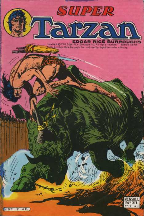 Scan de la Couverture Tarzan Super 2 n 31